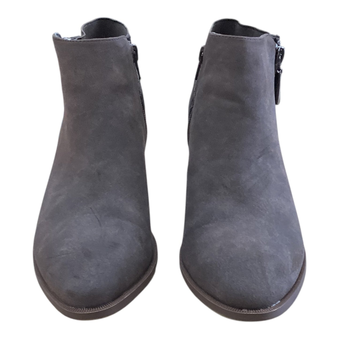 Boots Ankle Heels By Simply Vera In Brown, Size:10