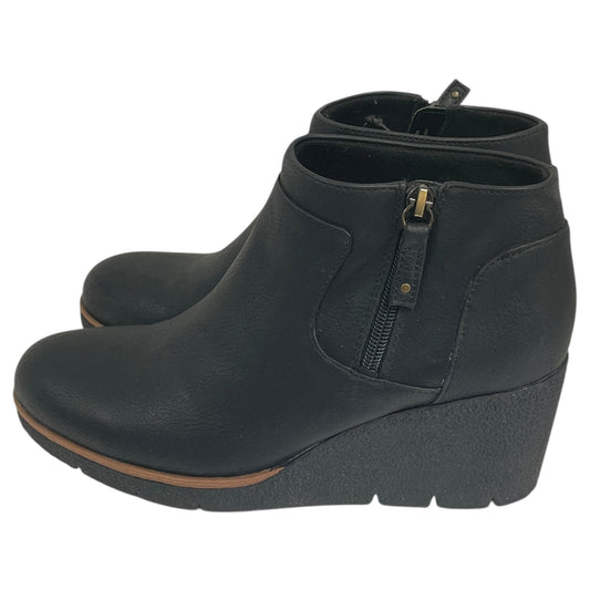 Boots Ankle Heels By Dr Scholls In Black, Size:8