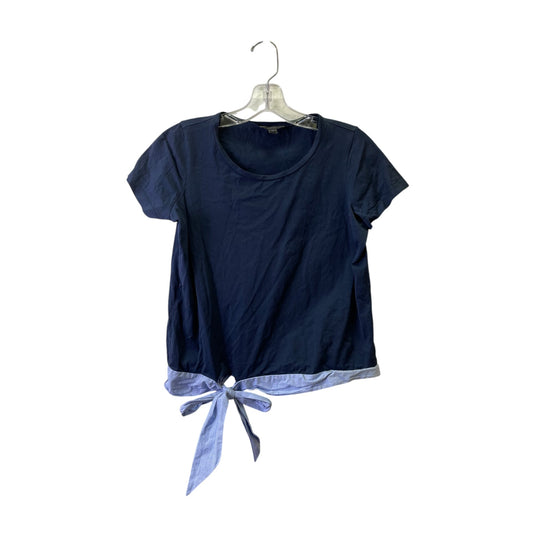 Top Ss By J. Crew In Blue, Size:Xs