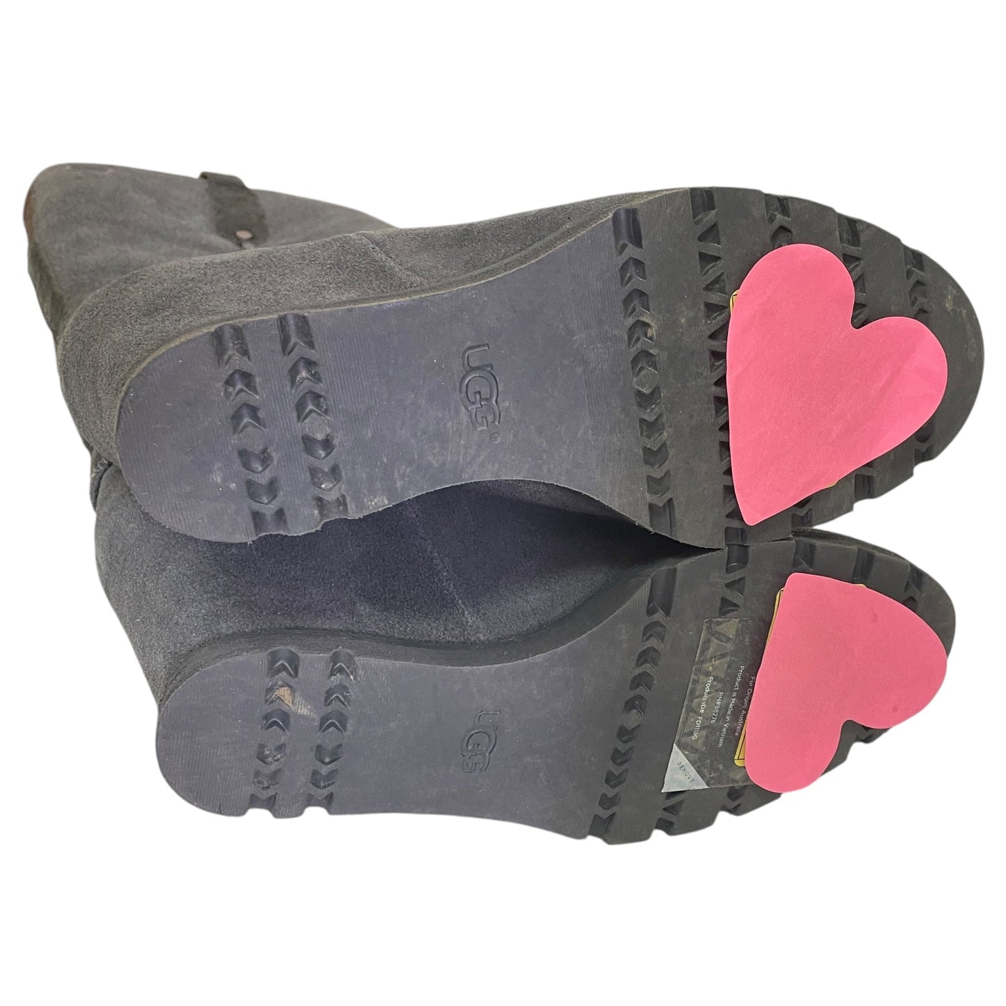 Boots Knee Heels By Unisa In Silver, Size:8.5