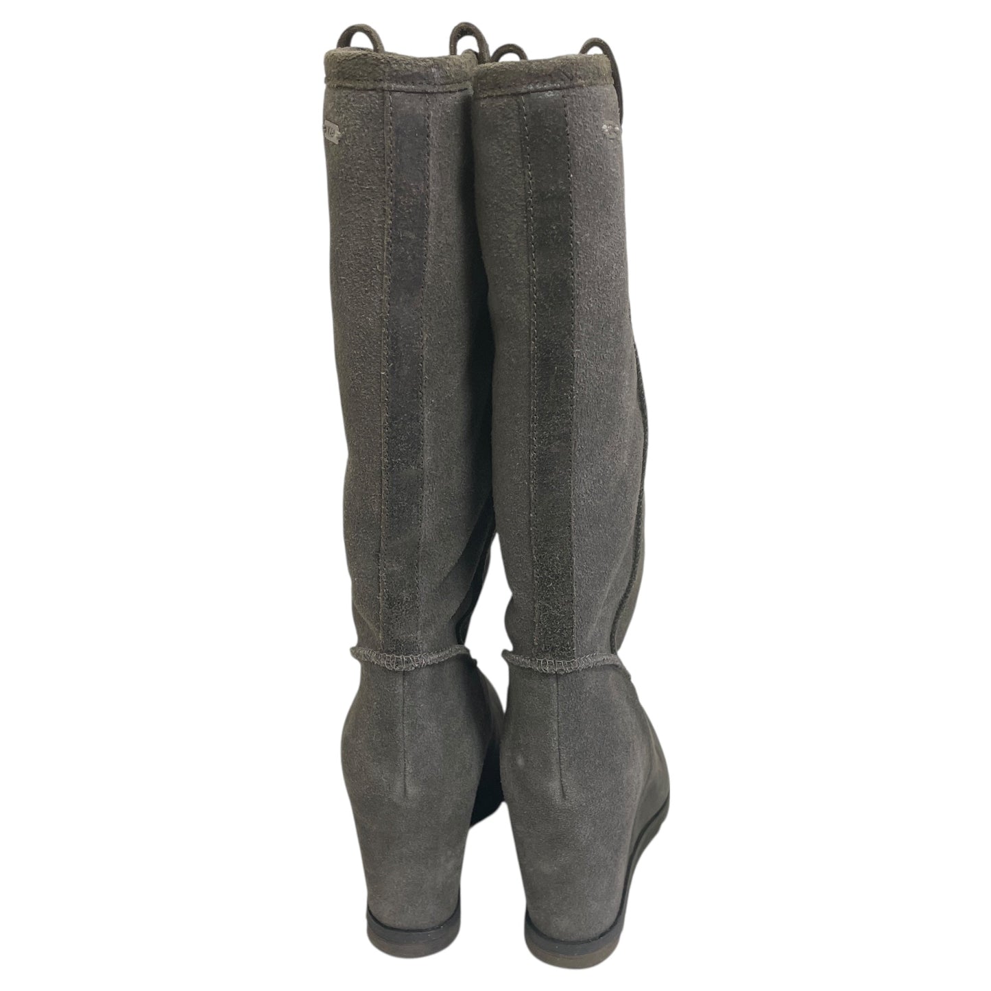 Boots Knee Heels By Unisa In Silver, Size:8.5