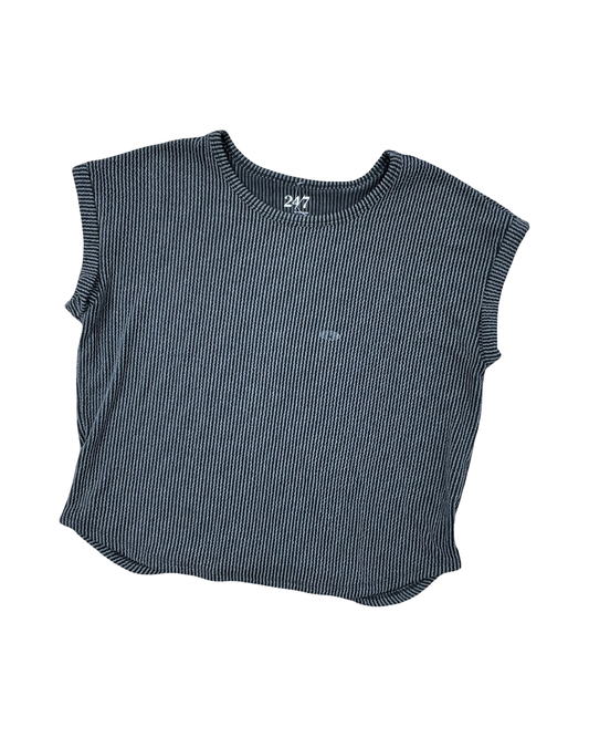 Top Sleeveless By Maurices In Black, Size:L