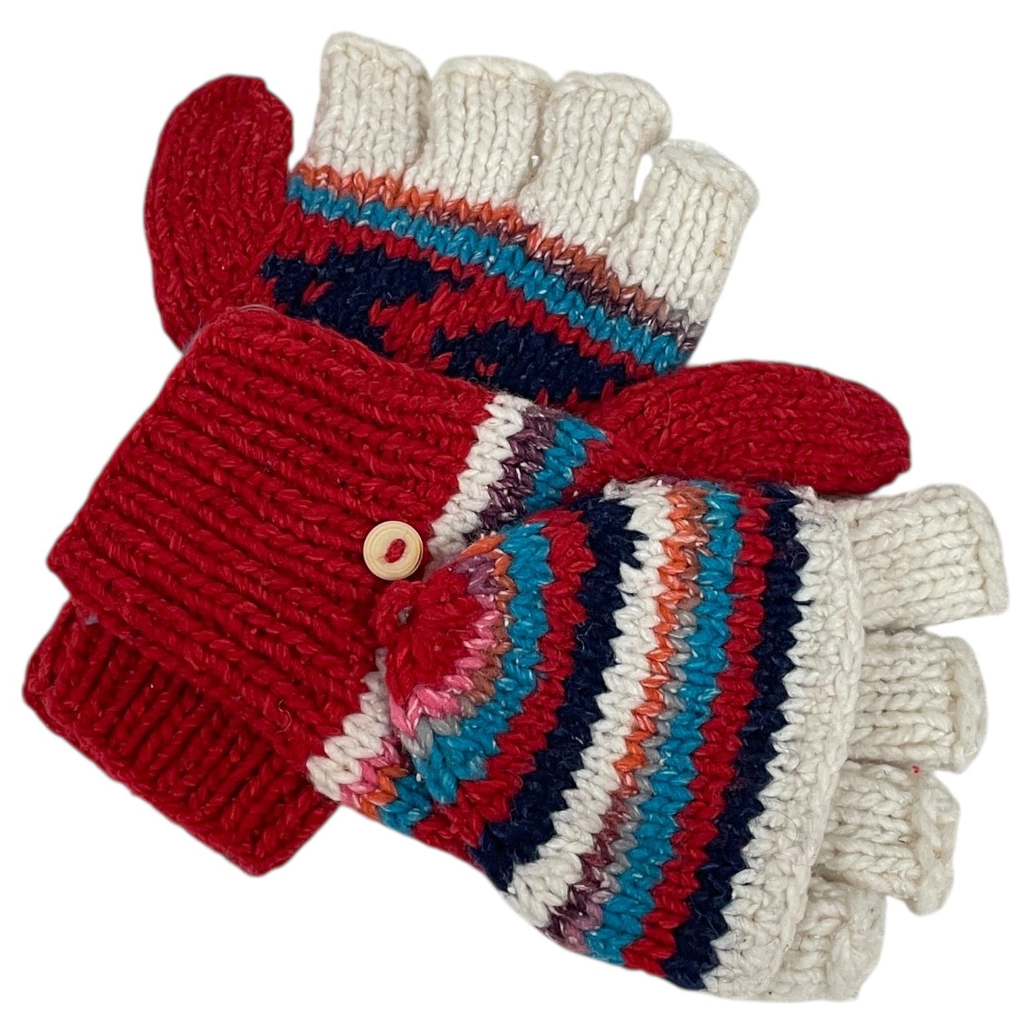 Gloves By E.C.C In Blue & Red
