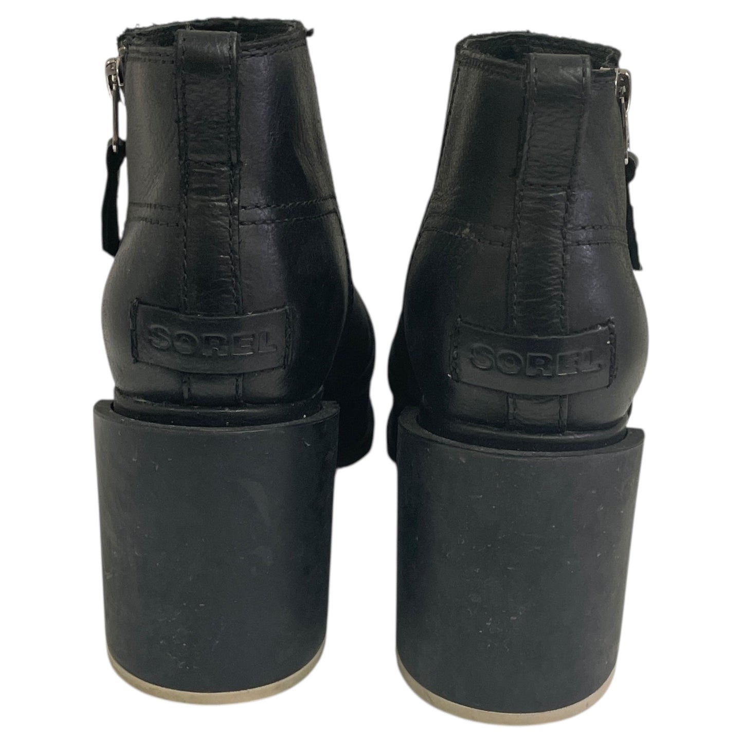 Boots Ankle Heels By Sorel In Black, Size:8