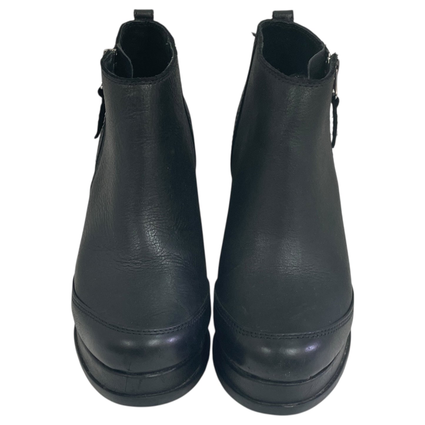 Boots Ankle Heels By Sorel In Black, Size:8