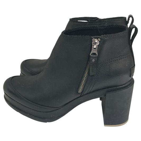Boots Ankle Heels By Sorel In Black, Size:8