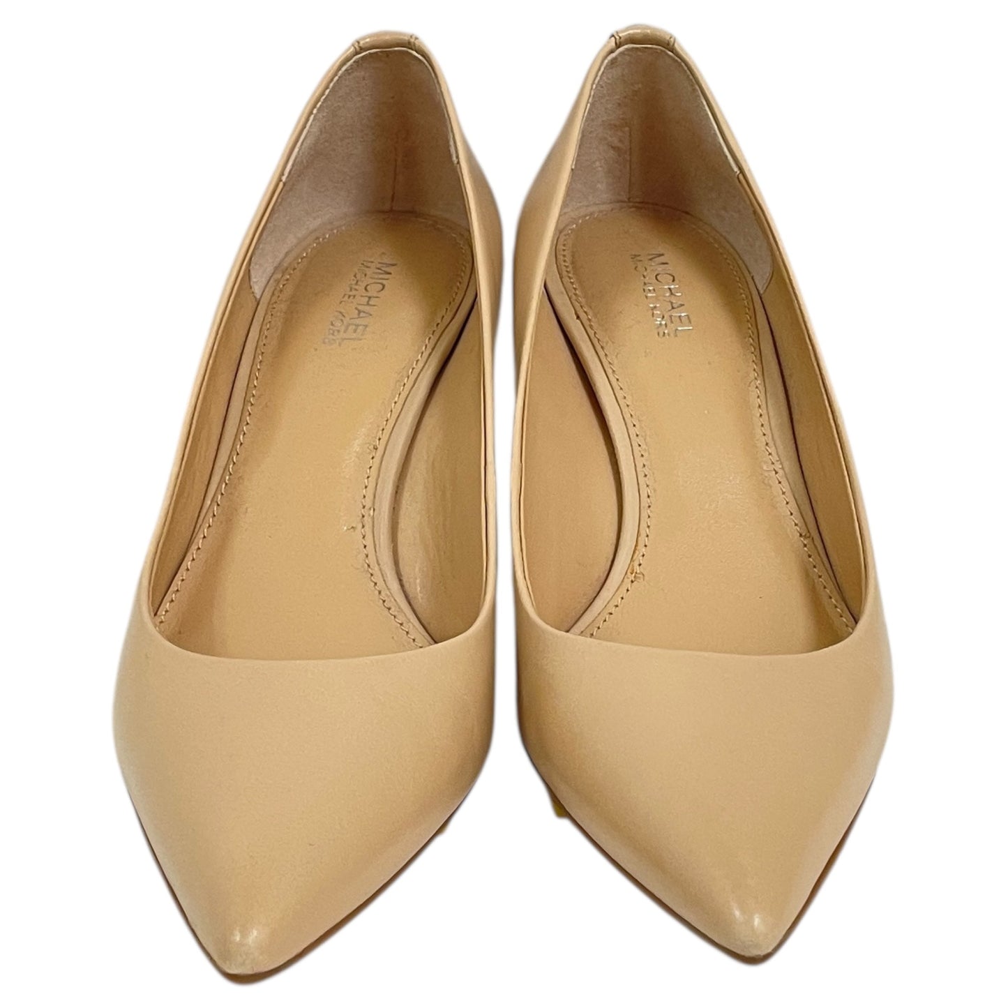 Shoes Designer By Michael Kors In Beige, Size:5