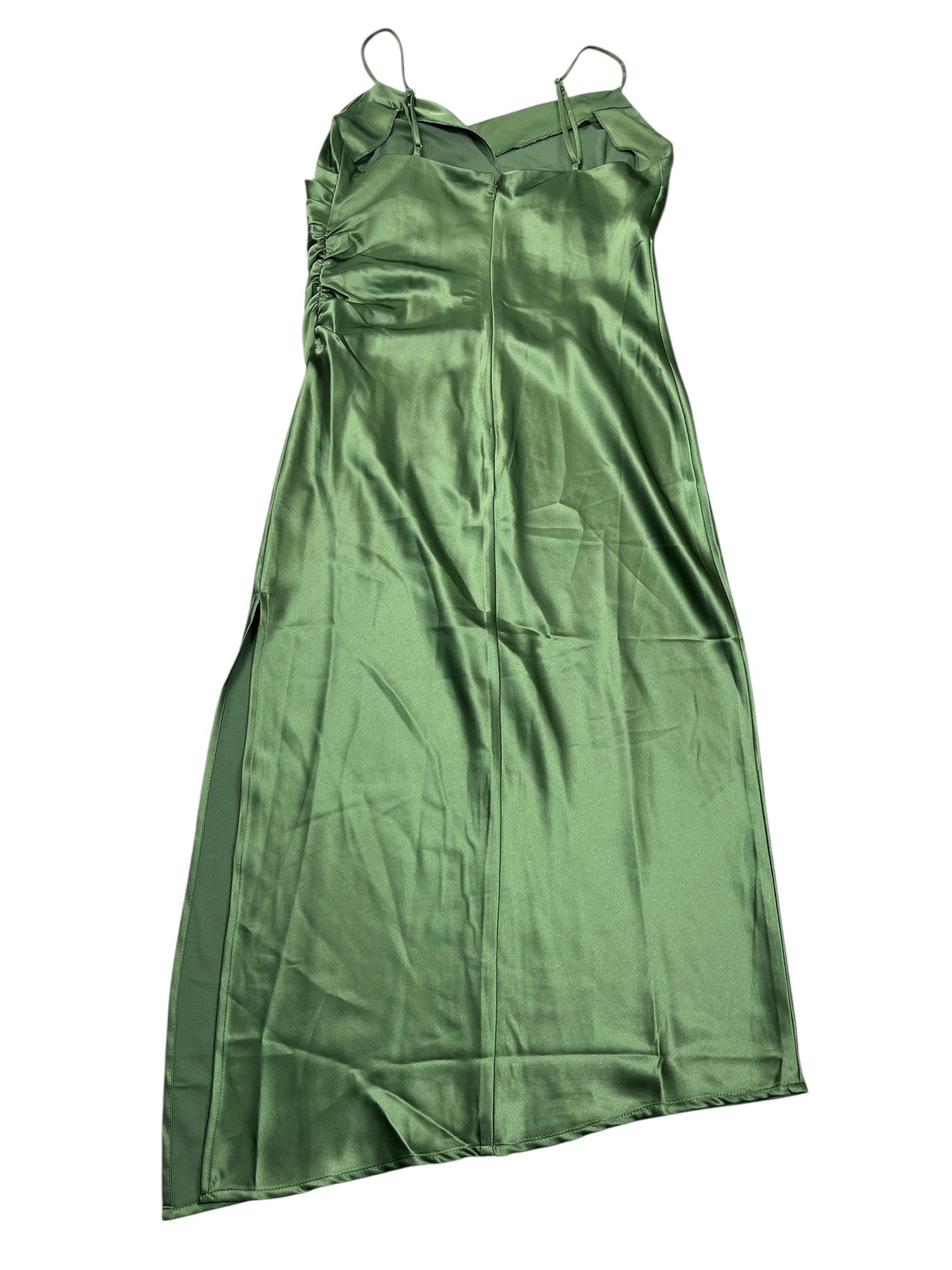 Dress Party Midi By  Cmc In Green, Size:Xl