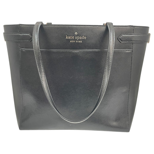 Tote Designer By Kate Spade In Black, Size:Large