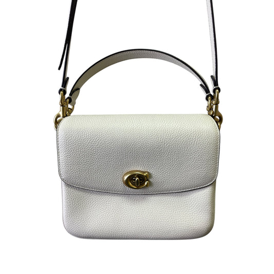 Crossbody Designer By Coach In Ivory, Size:Small