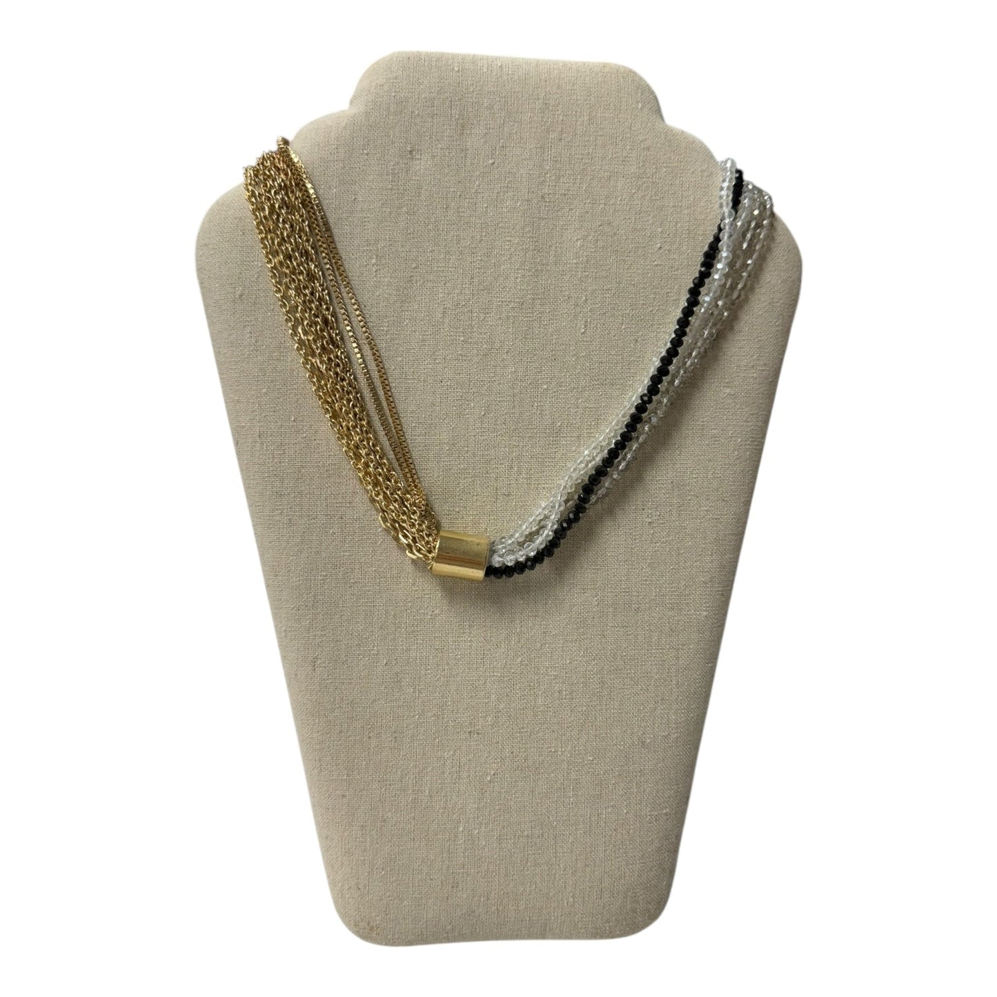 Necklace Statement  In Gold