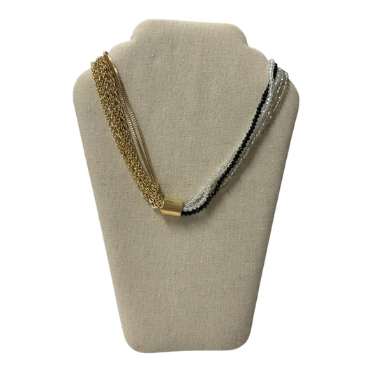 Necklace Statement  In Gold