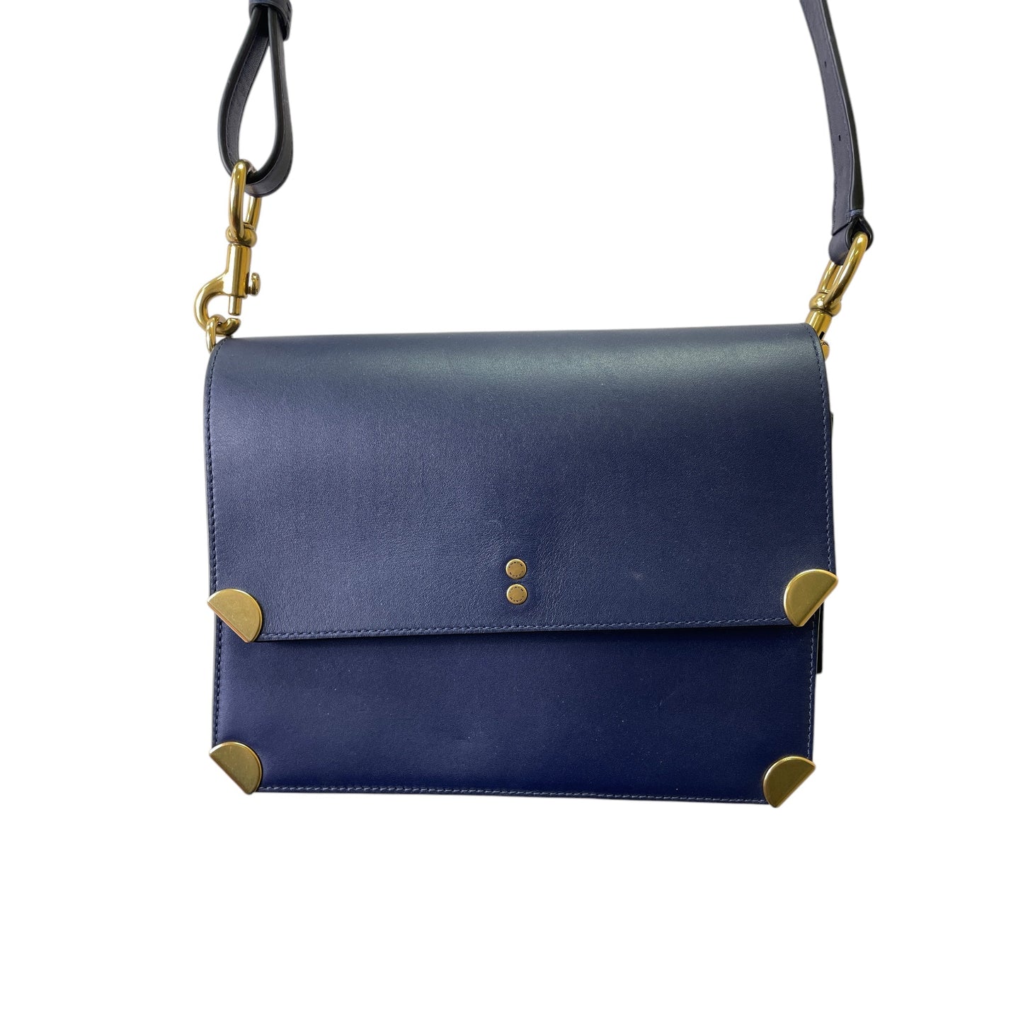 Crossbody Designer By Coach In Blue, Size:Medium