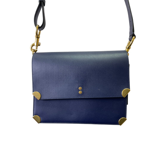 Crossbody Designer By Coach In Blue, Size:Medium