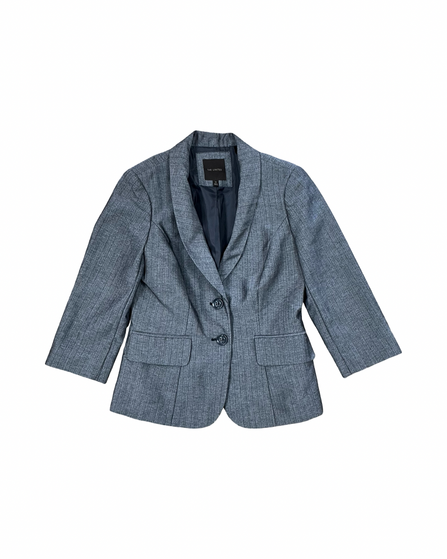 Blazer By Limited In Grey, Size:Xs
