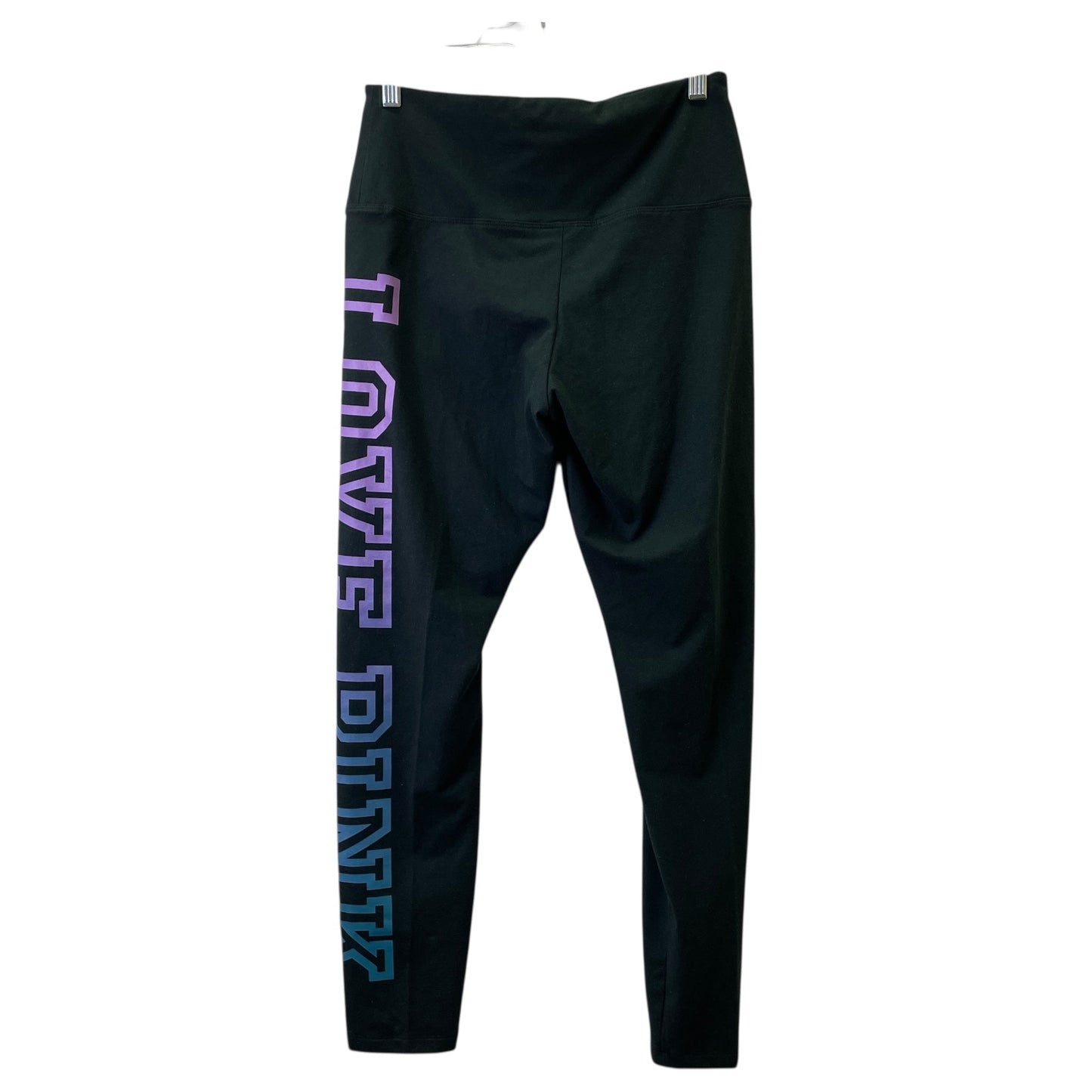 Athletic Leggings By Pink In Black, Size:L