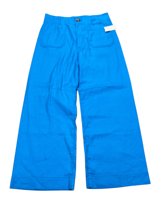 Pants Wide Leg By Maeve In Blue, Size:M