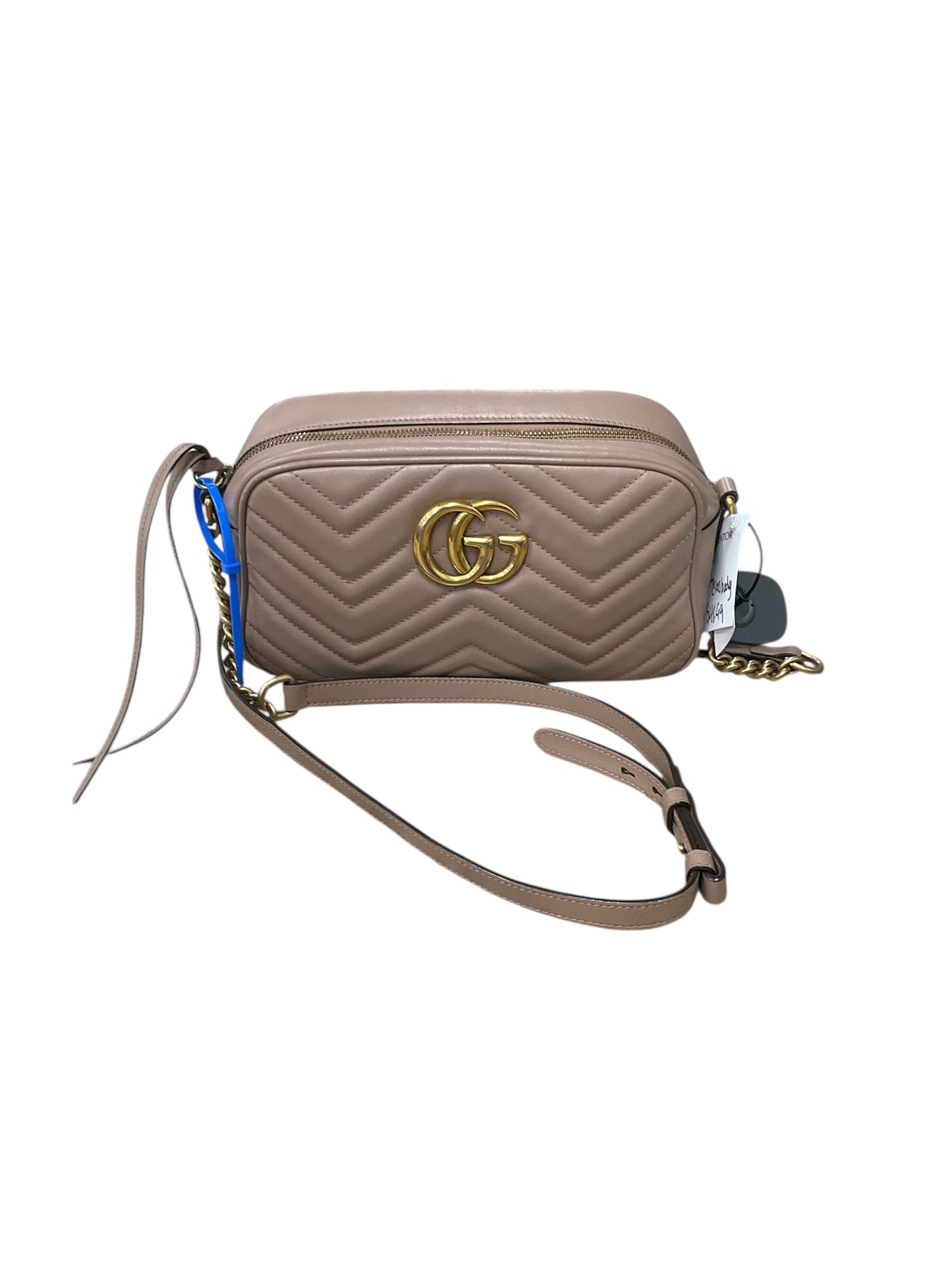 Crossbody Luxury Designer By Gucci, Size: Small