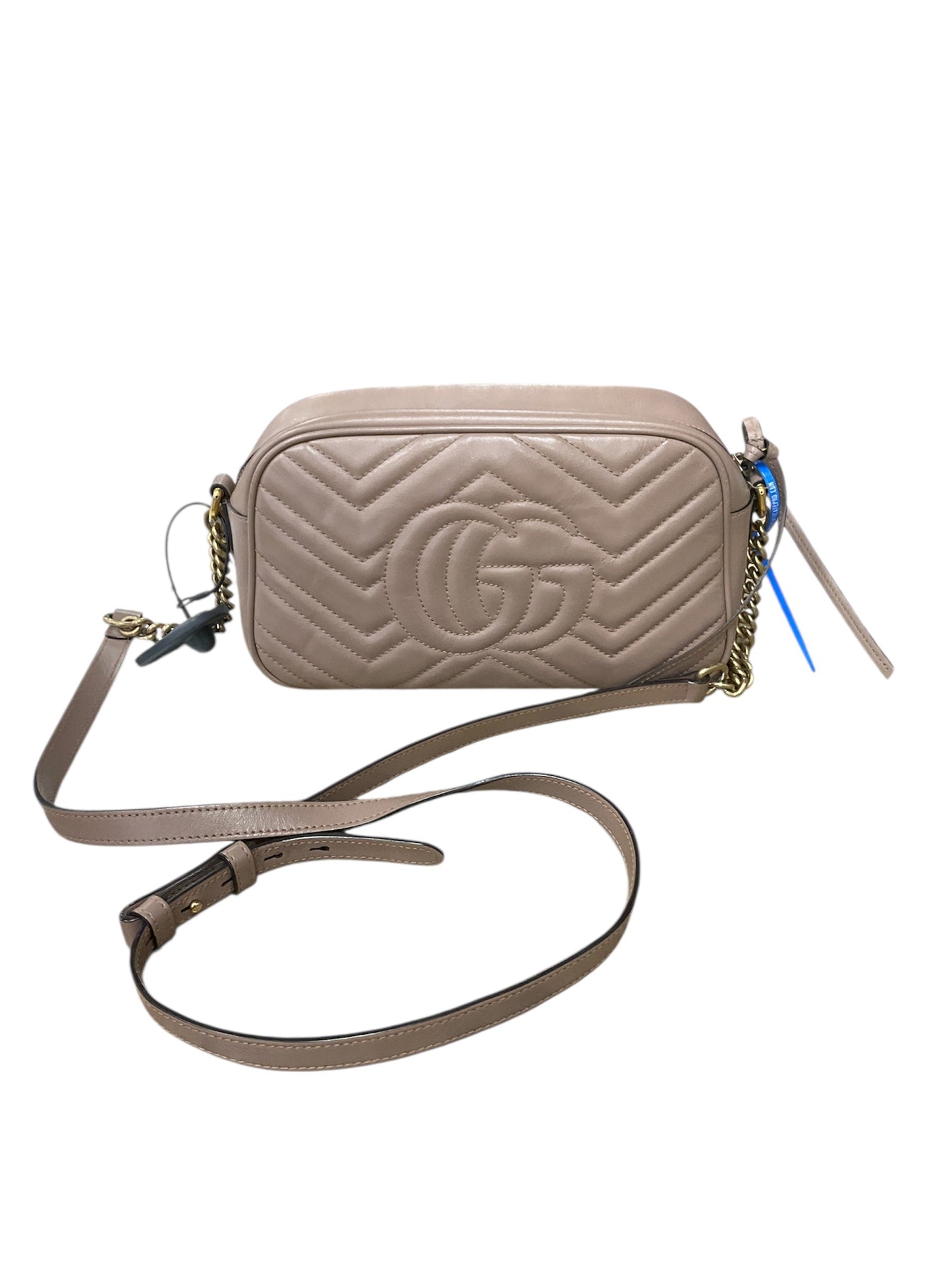 Crossbody Luxury Designer By Gucci, Size: Small