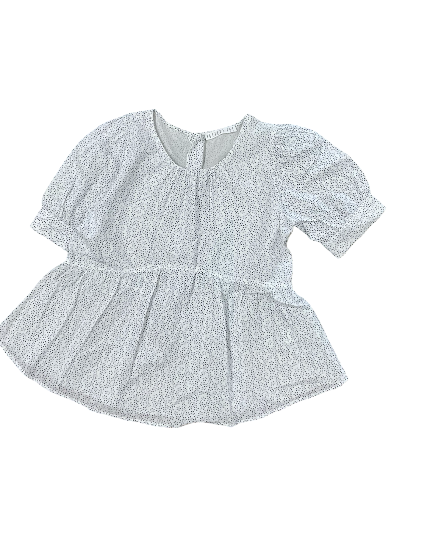 Top Ss By Potters Pot In Blue & White, Size:S