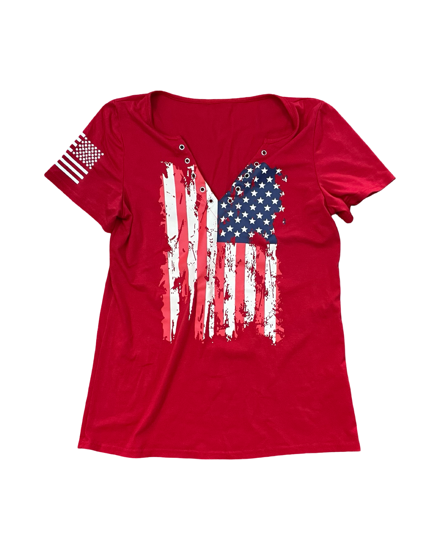 Top Ss By Clothes Mentor In Red, Size:M
