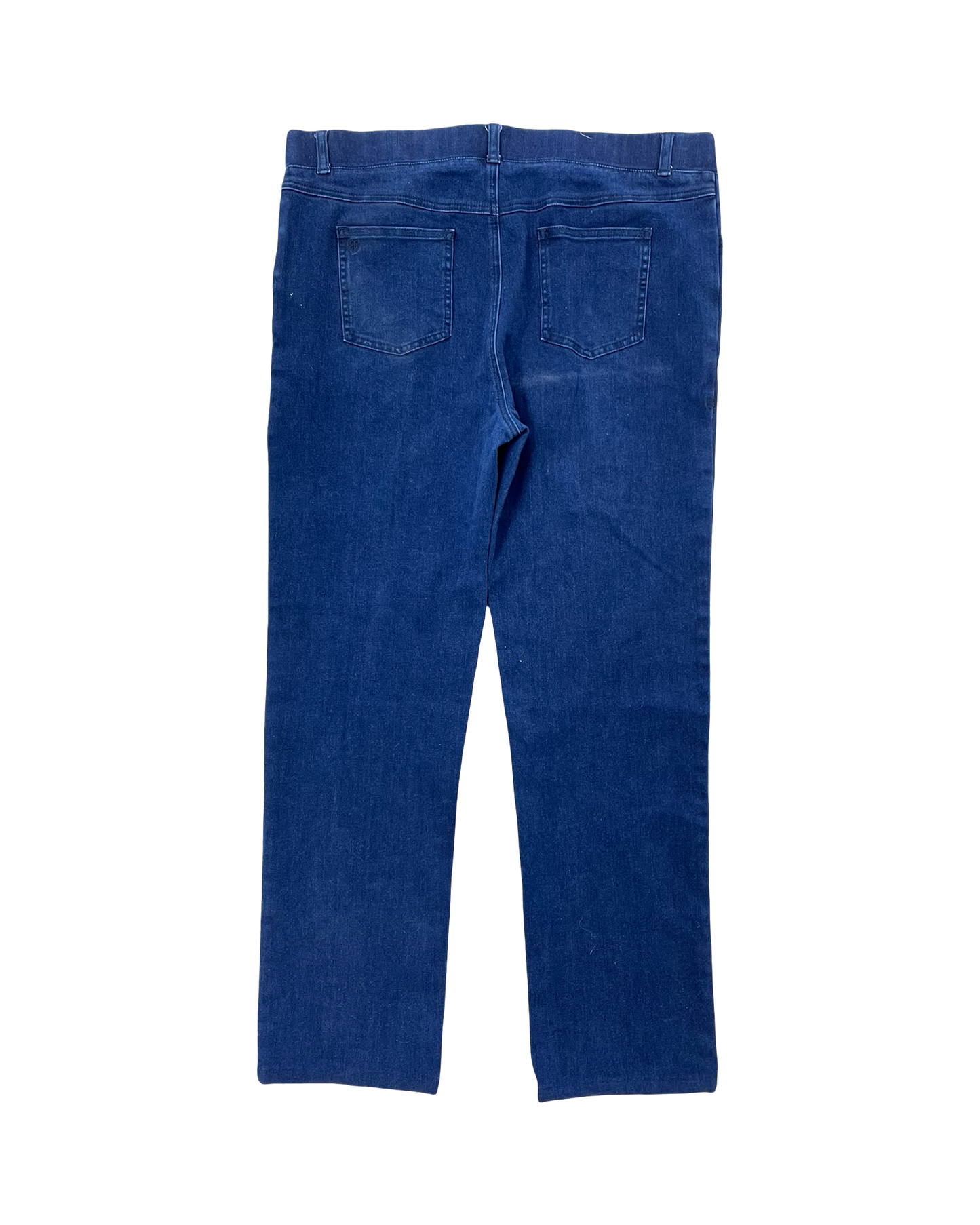 Jeans Straight By Betabrand In Blue Denim, Size:16L