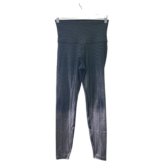 Athletic Leggings By Beyond Yoga In Black & Gold, Size:M