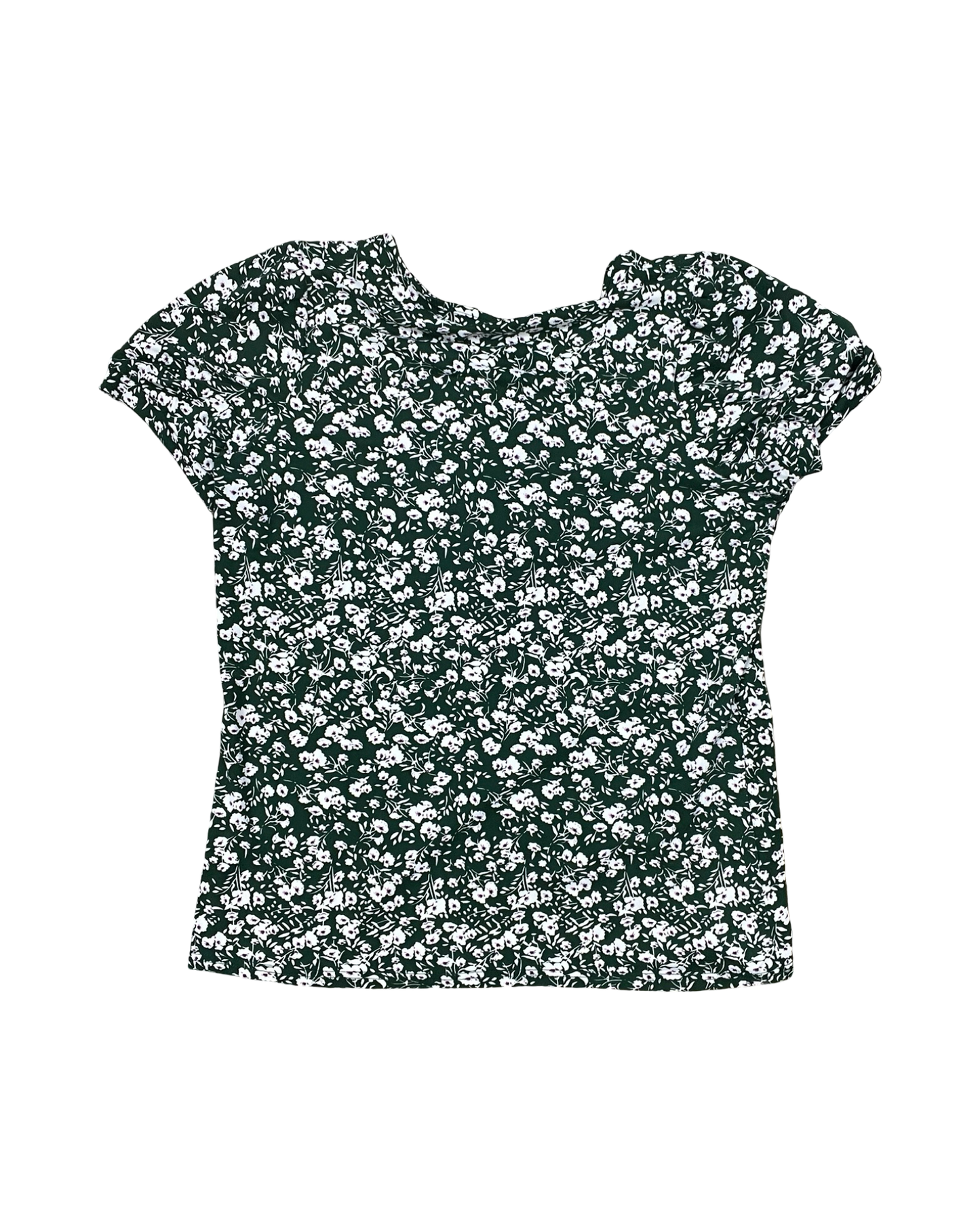 Top Ss By Clothes Mentor In Green & Pink, Size:Xl