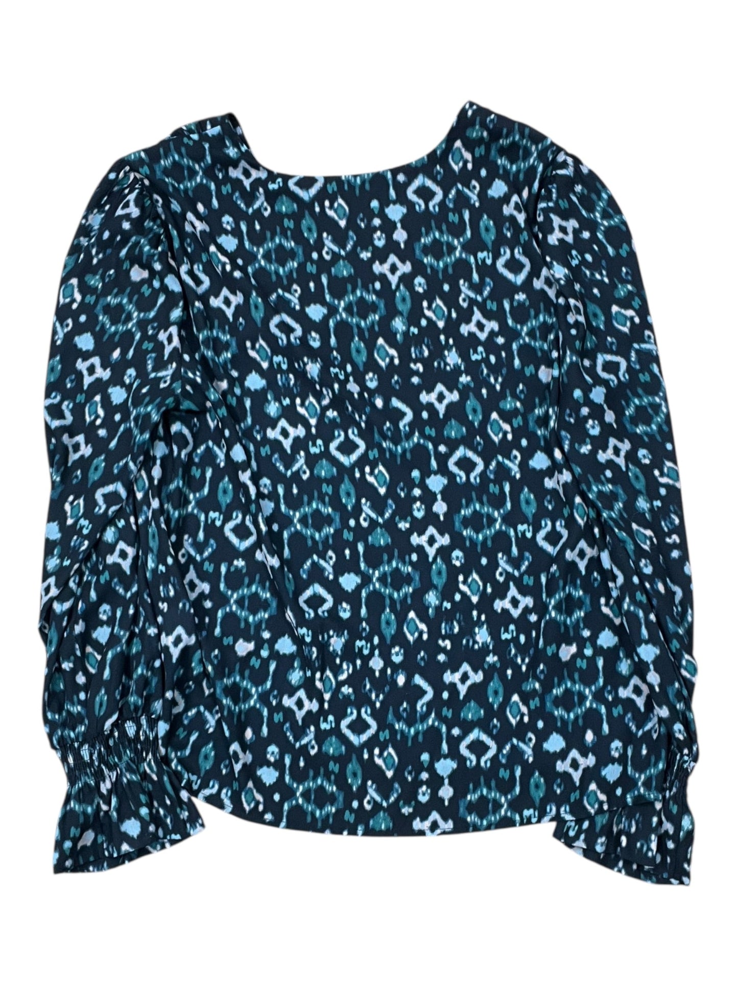 Top Ls By Inc In Black & Green, Size:L