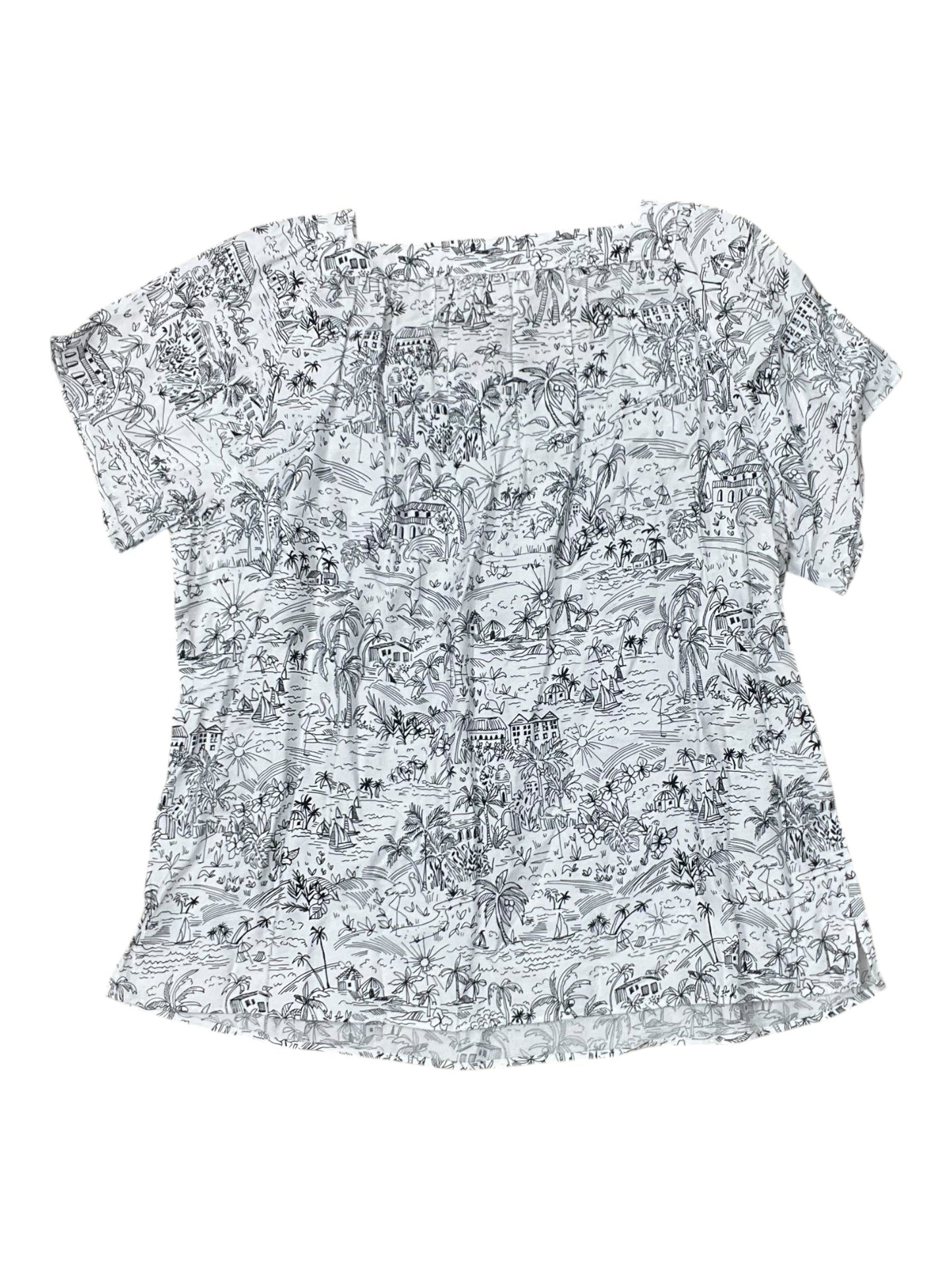 Top Ss By Christopher And Banks In White, Size:Xl