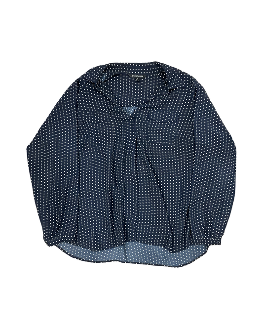 Top Ls By 41 Hawthorn In Blue & White, Size:1X