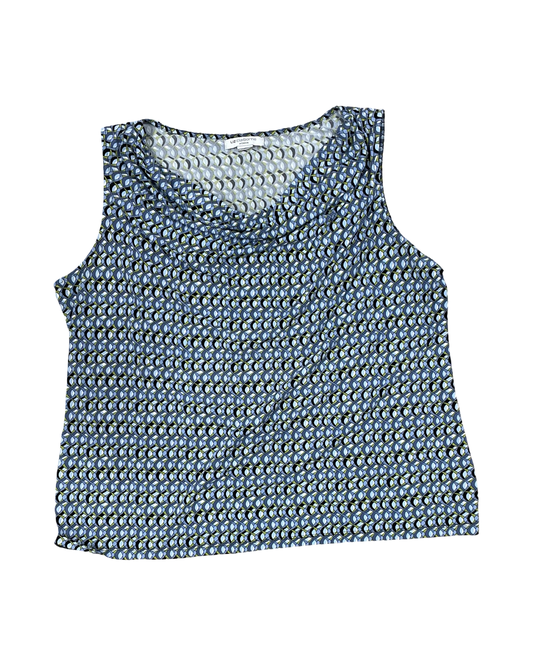 Top Sleeveless By Liz Claiborne In Blue