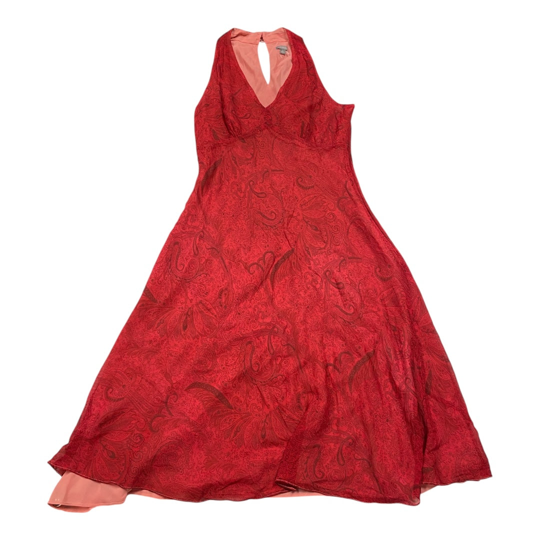 Dress Casual Maxi By Ann Taylor In Red, Size:12