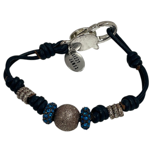 BRACELET BEADED by LIZZY JAMES In BLUE