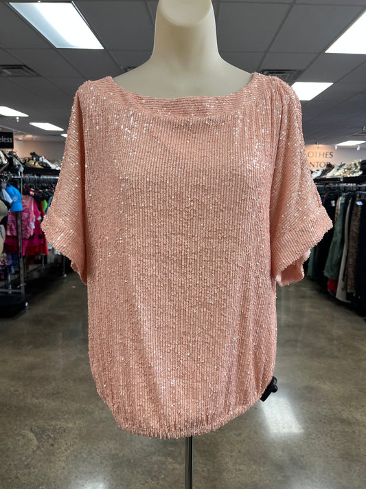 Top Ss By Trina Turk In Peach, Size:M