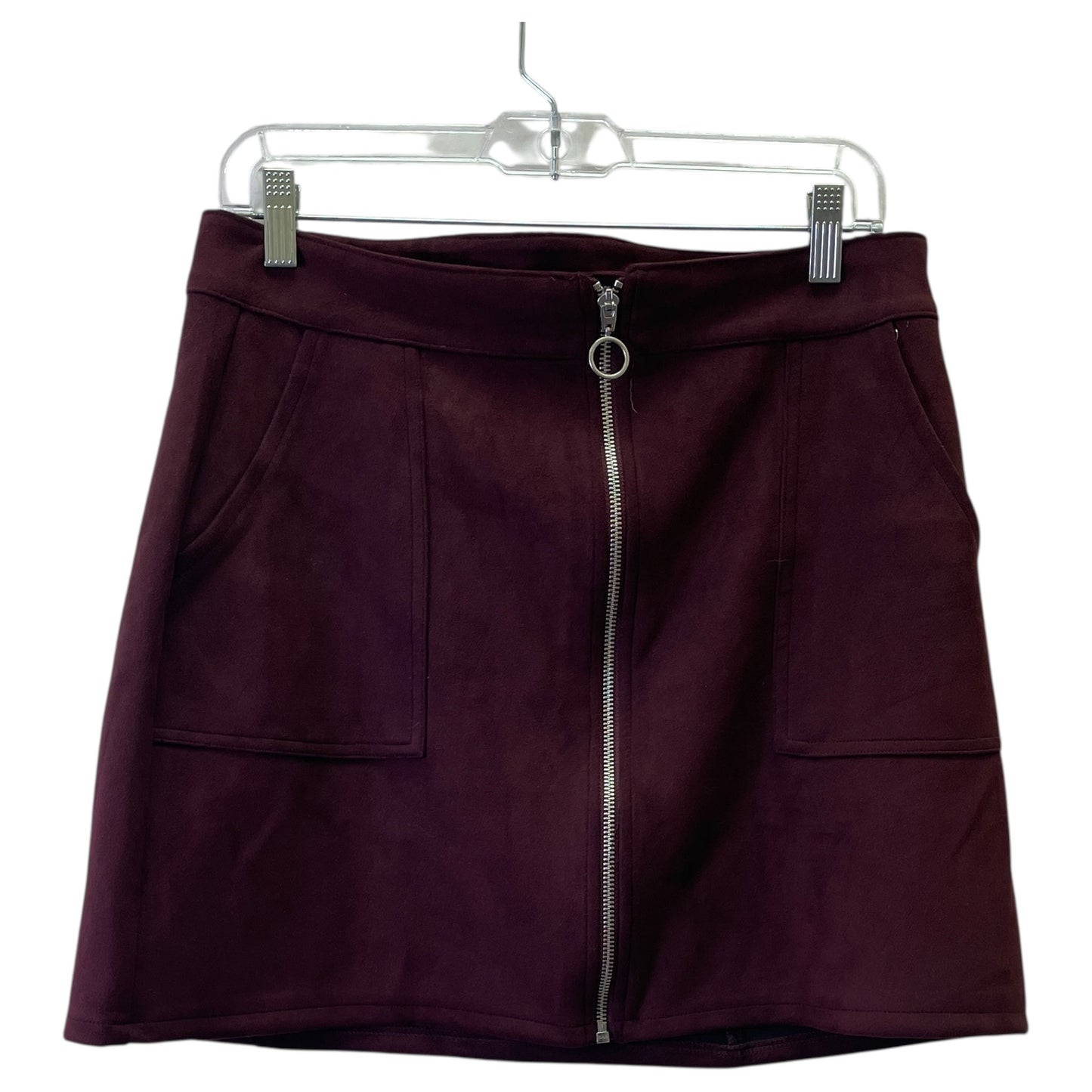 Skirt Maxi By Maurices In Maroon, Size:10