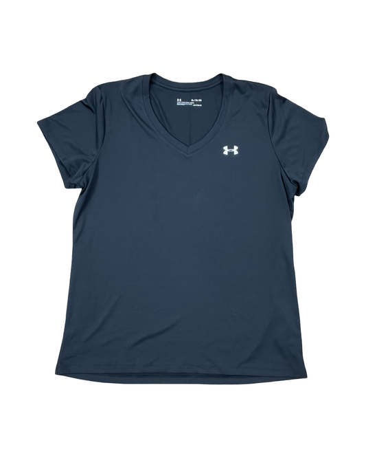 Athletic Top Ss By Under Armour In Black, Size:Xl