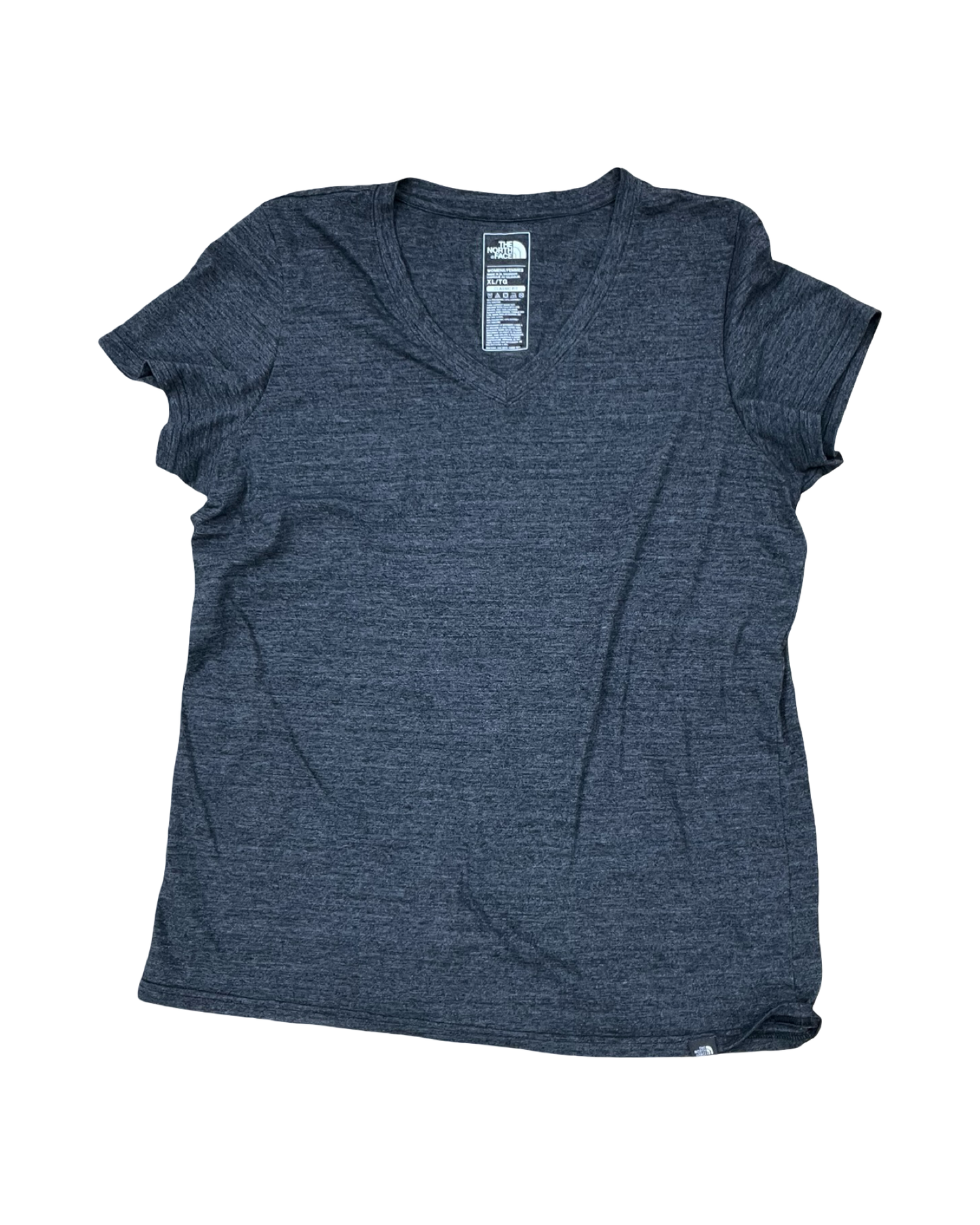 Athletic Top Ss By The North Face In Grey, Size:Xl