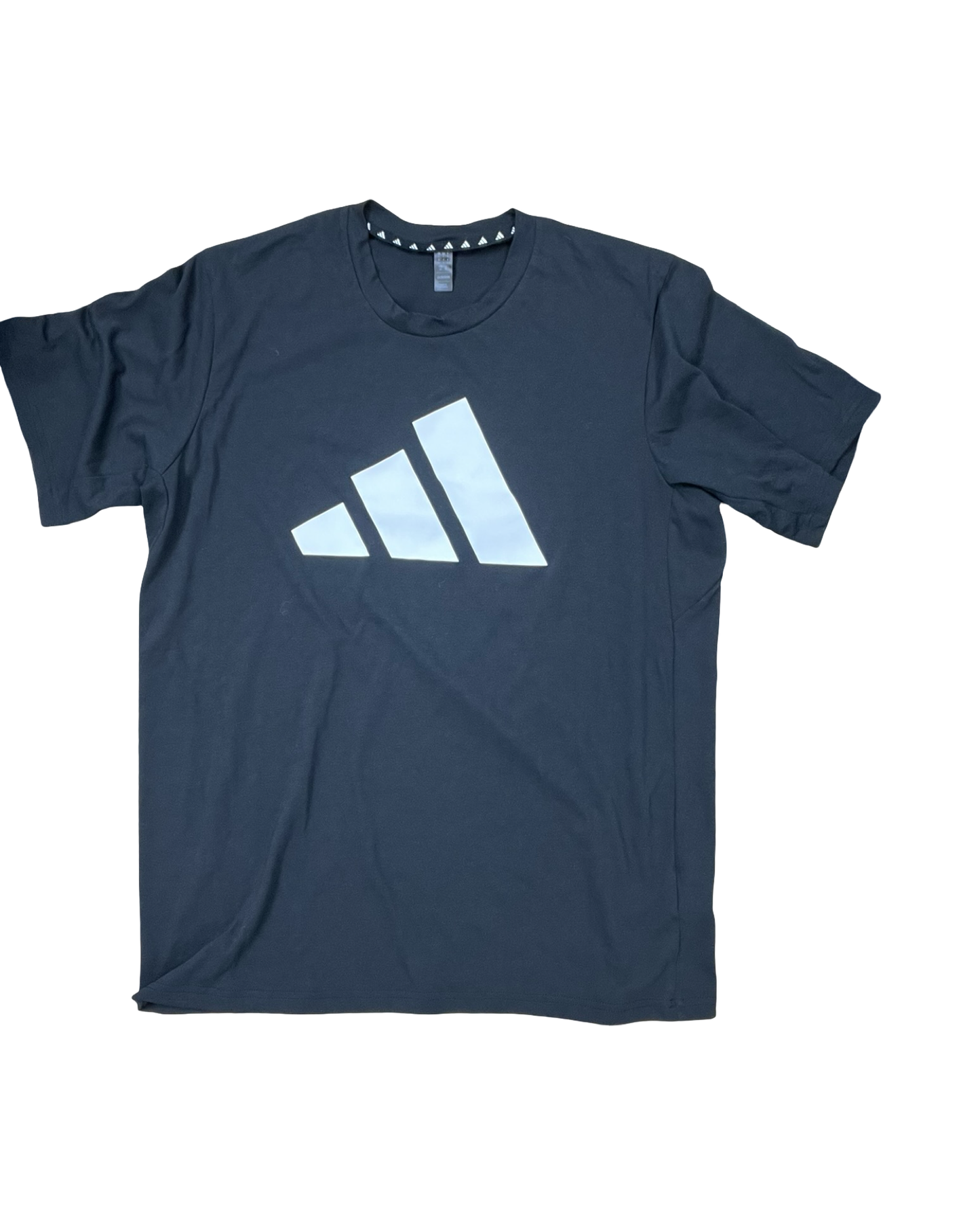 Athletic Top Ss By Adidas In Black, Size:L