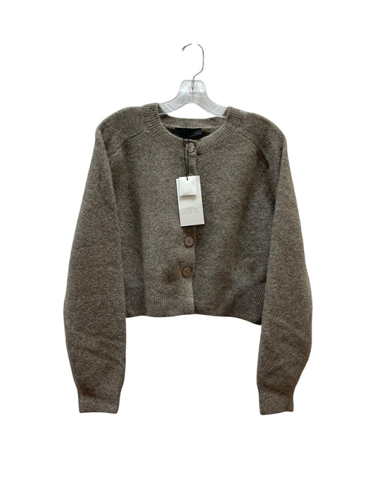 Cardigan By Zara In Taupe, Size:M