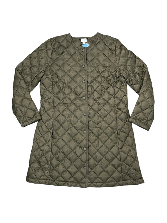 Jacket Puffer & Quilted By J. Jill In Green, Size:Mp