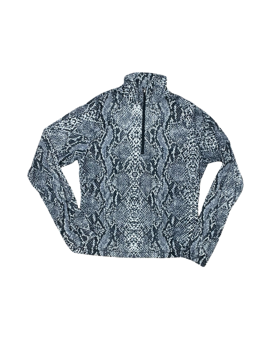 Top Ls By Clothes Mentor In Snakeskin Print, Size:M