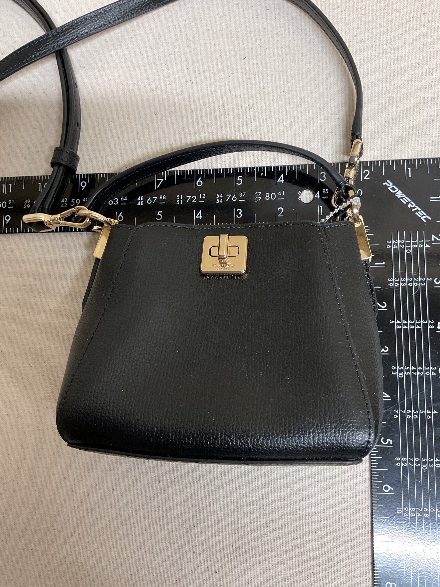Crossbody Designer By Kate Spade In Black, Size:Small