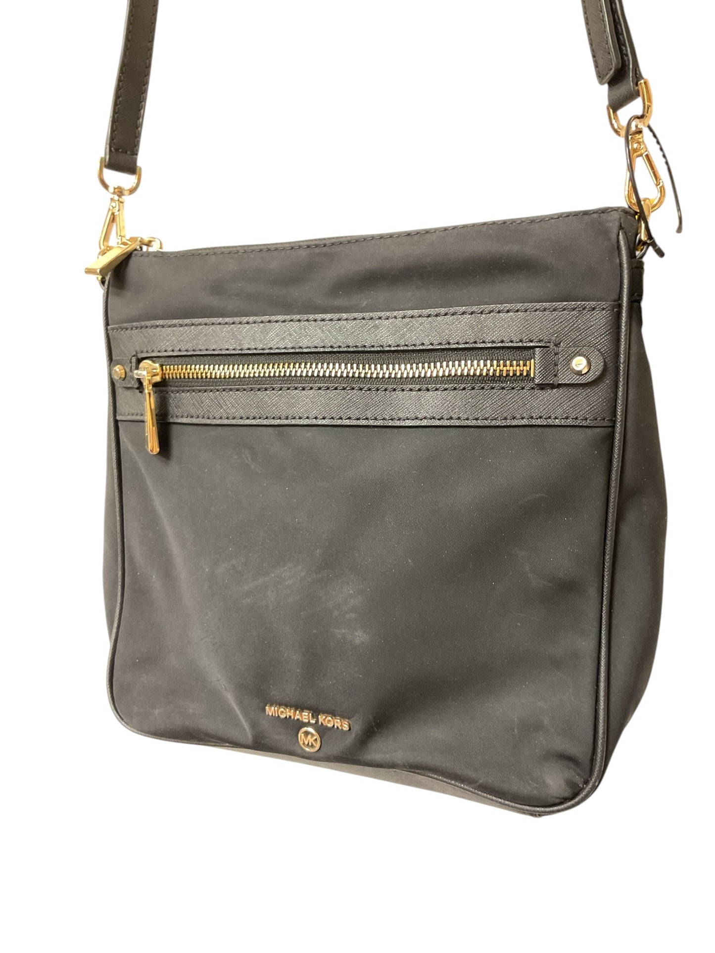 Crossbody Designer By Michael Kors In Black, Size:Medium