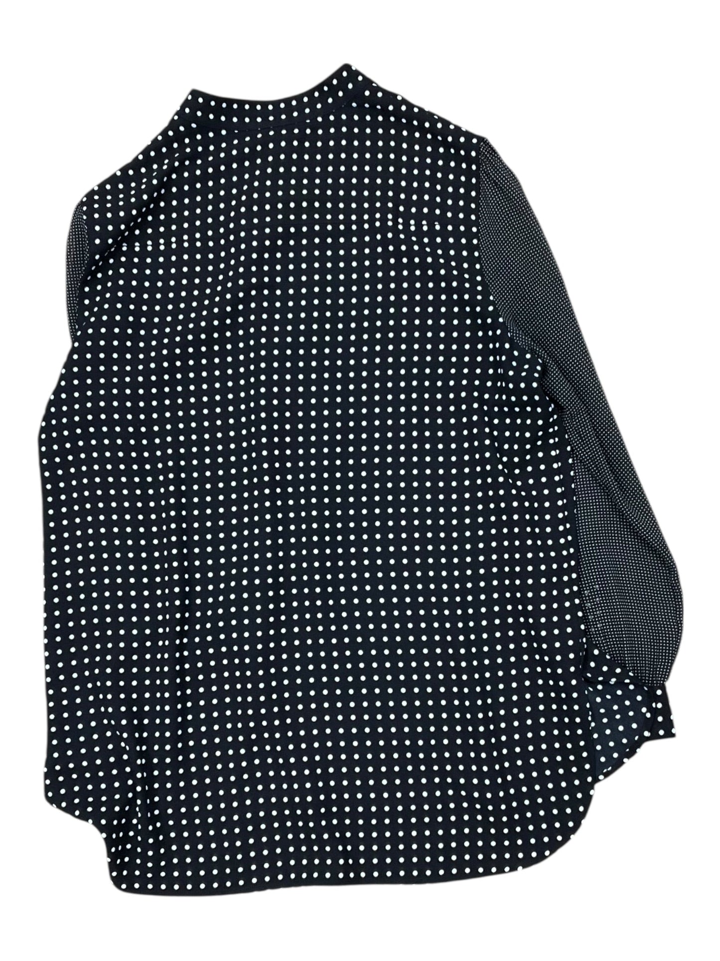 Top Ls By Anne Klein In Black & White, Size:L