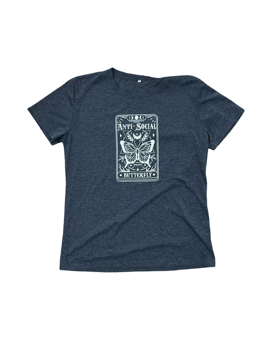 Top Ss By Clothes Mentor In Grey, Size:L