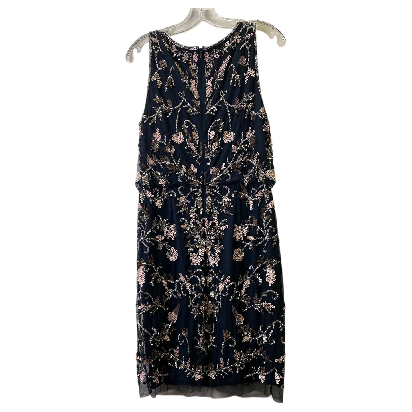 Dress Designer By Oscar De La Renta In Black & Cream, Size:S