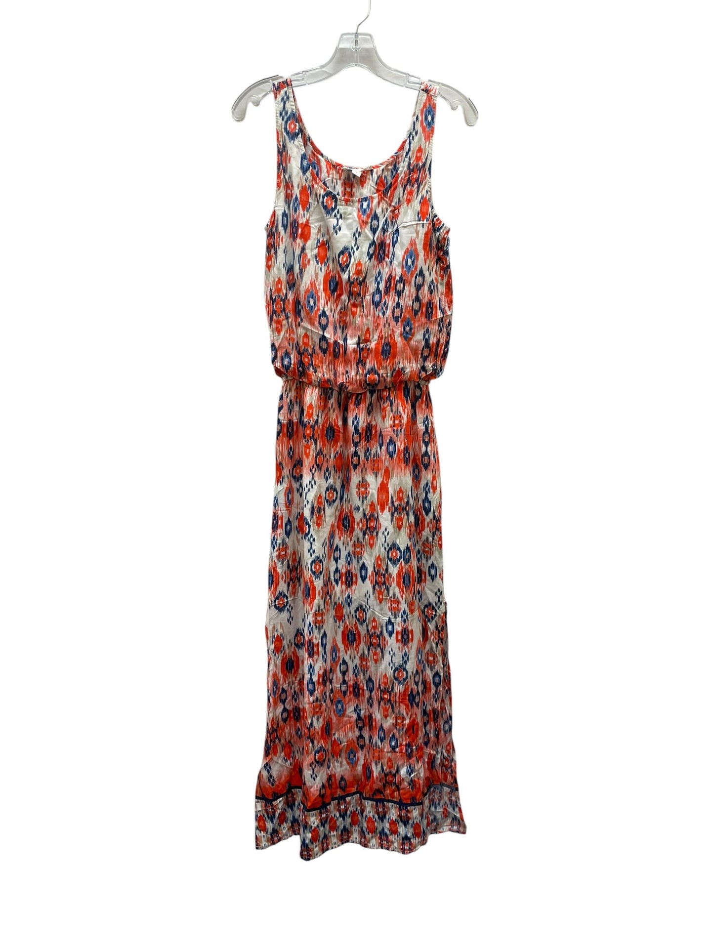 Dress Casual Maxi By Beachlunchlounge In Blue & Orange, Size:S