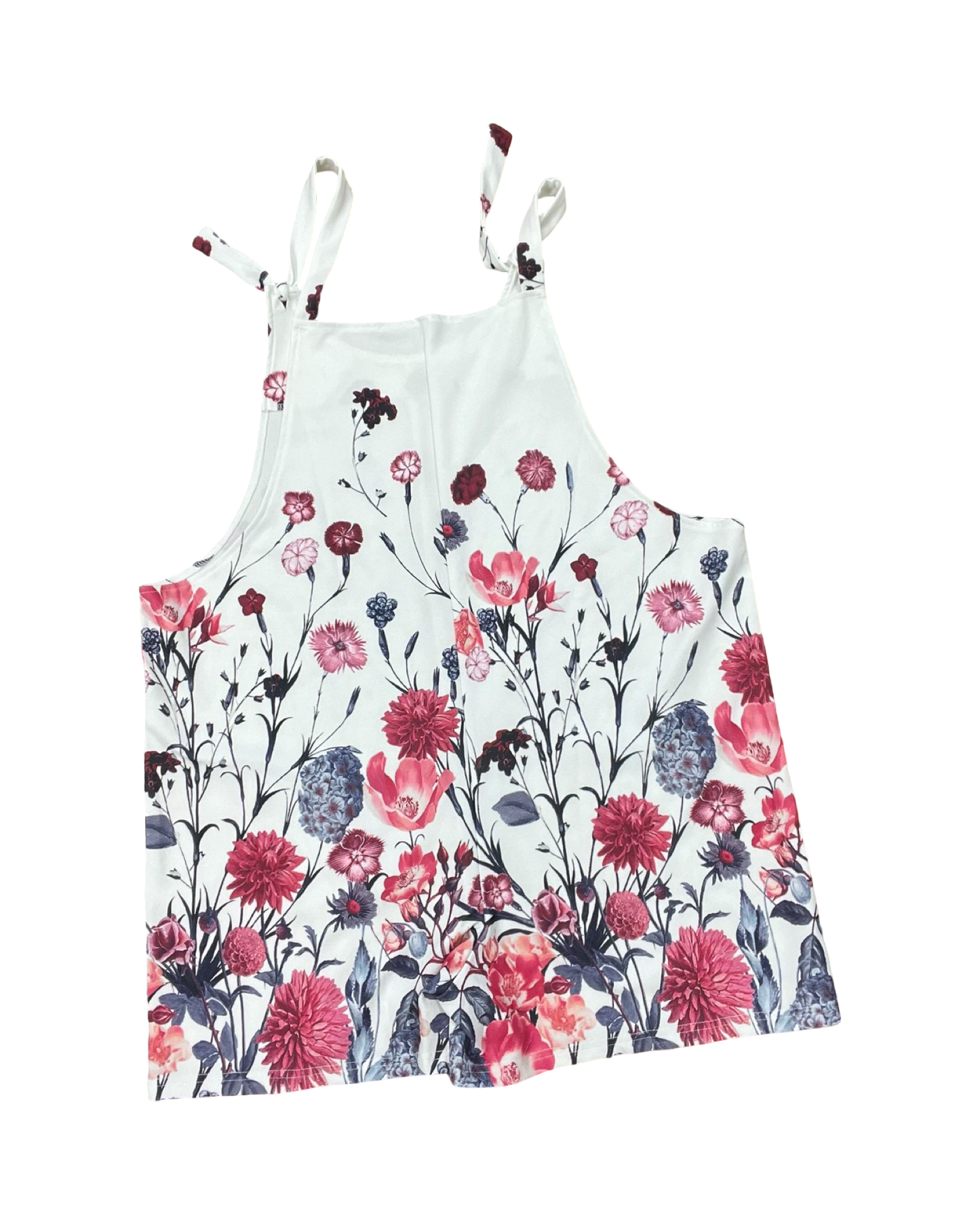 Romper By Clothes Mentor In Pink & White, Size:4X