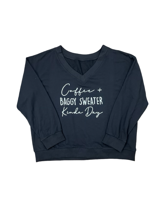 Top Ls By Clothes Mentor In Black, Size:1X